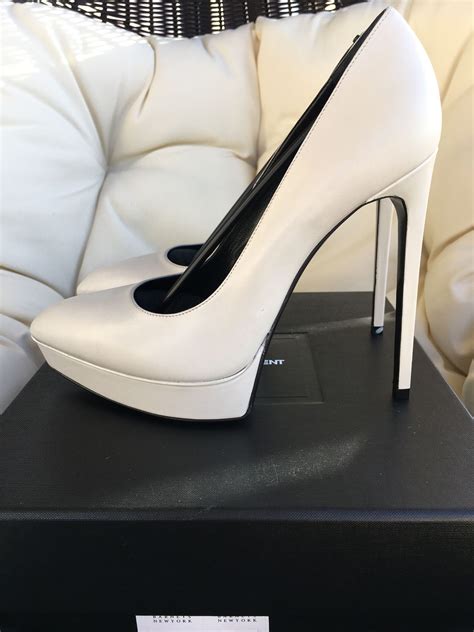 ysl high heels review|YSL platform heel.